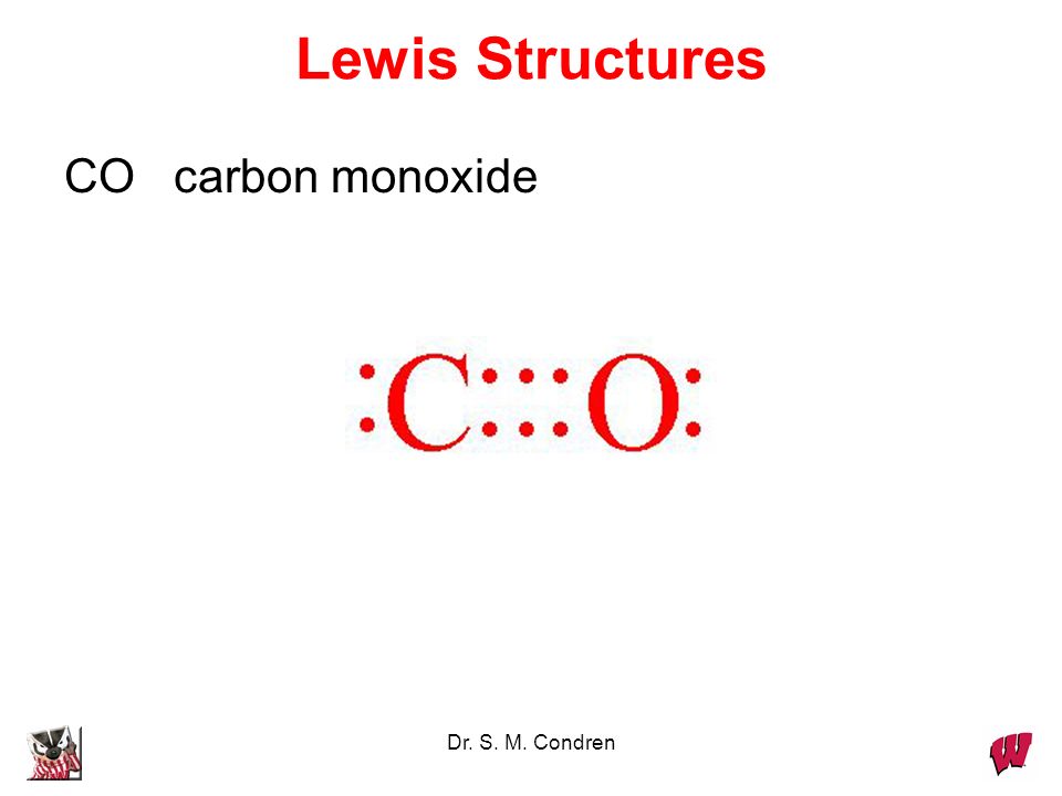 Схема образования связи co2