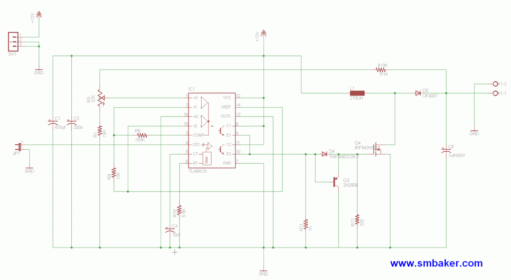 Регулятор тока и напряжения на tl494 схема со стабилизацией