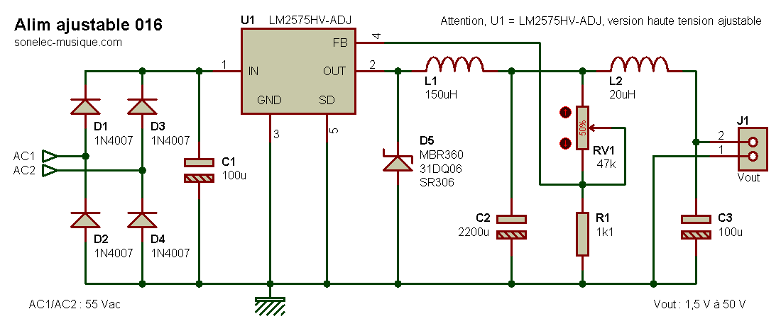 Lm2940 схема включения