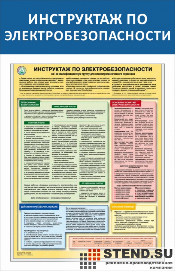 Инструкция по электробезопасности для неэлектротехнического персонала 2022 образец