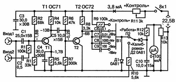 Простой частотомер своими руками схема
