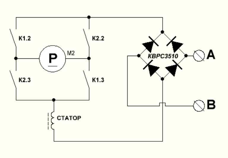 Регулятор скорости на схеме электрической