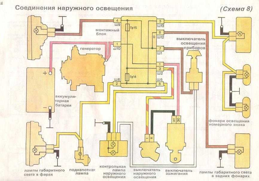 Ваз 2107 электросхема инжектор - Схема инжекторной 2107 - Lada 2107, 1,5 л, 2008