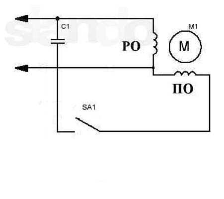 Даоц у4 схема подключения к сети с конденсатором
