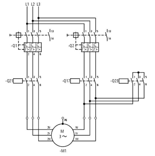 Схема звезда треугольник на контакторах