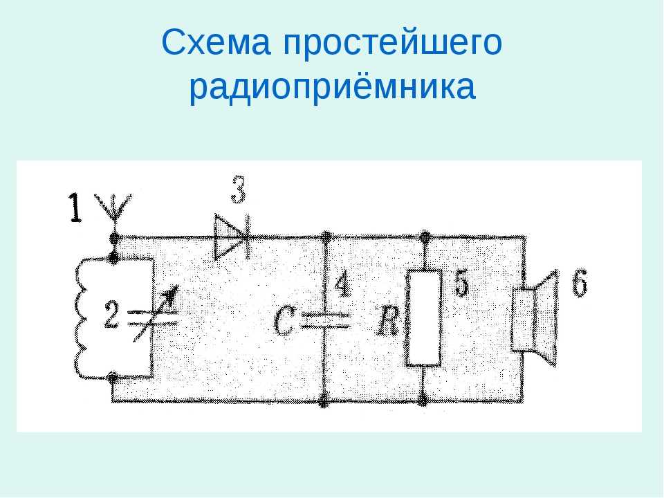 Радиоприемник итиль схема