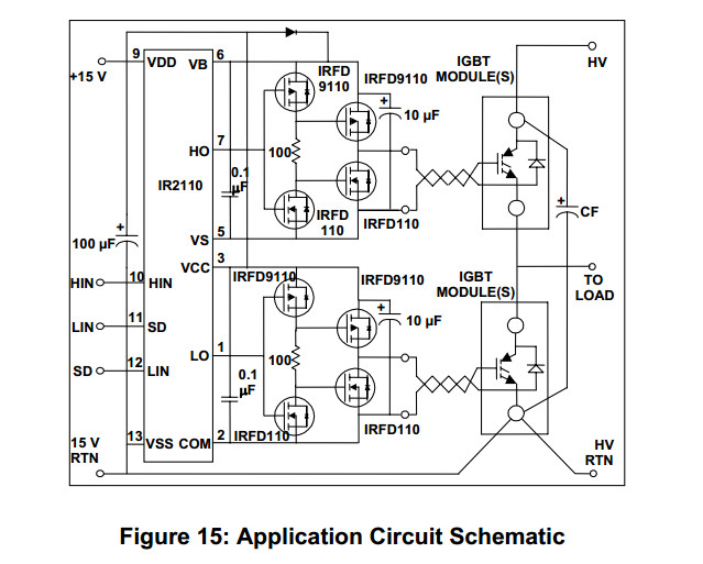 Igbt транзистор схема