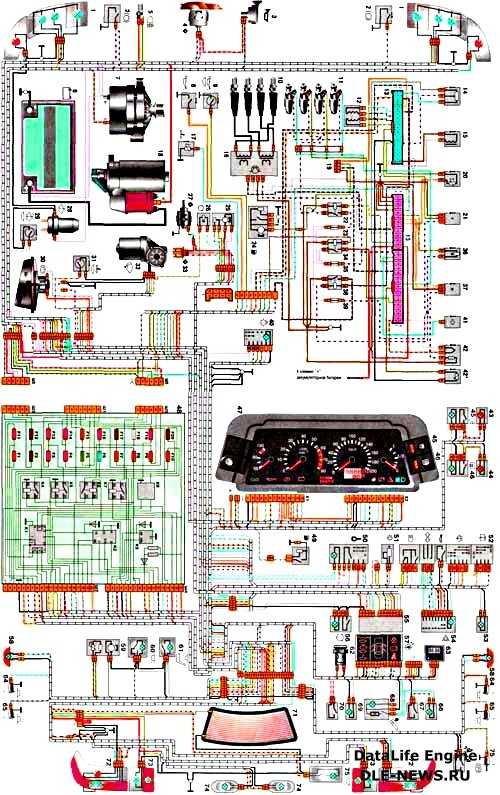 Схема электропроводки ваз 2111 инжектор 8 клапанов