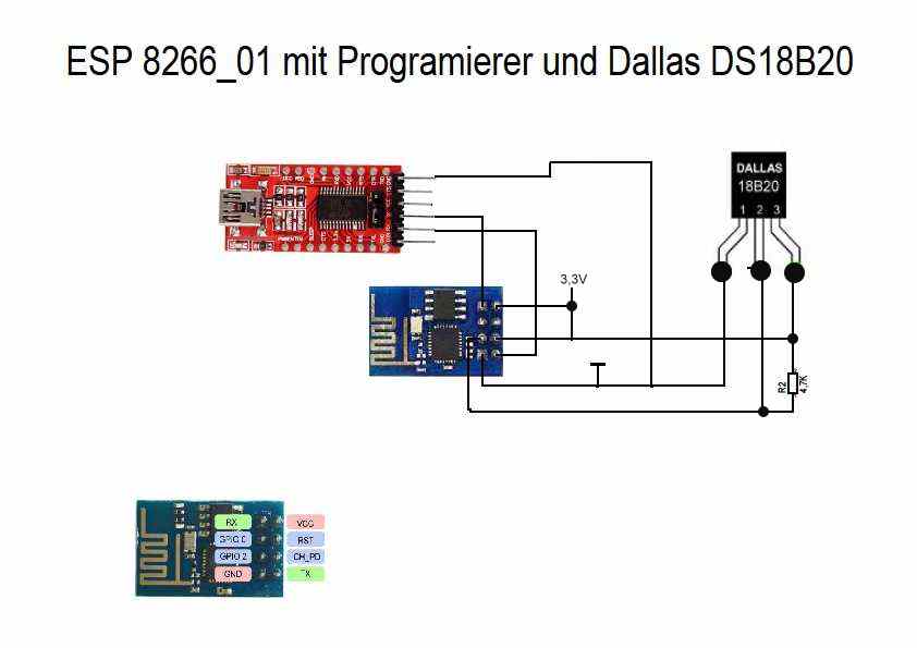 Подключение датчика ds18b20 к jack 3.5 Esp8266 ds18b20 несколько датчиков: Отображение показаний с нескольких DS18B20 с