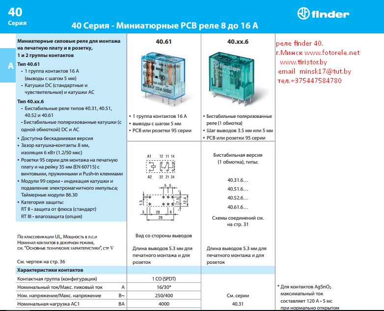 Рсв 20. Реле Финдер 2 группы. Реле Финдер 220в 4 группы. Реле Finder- Type 4052 -. Расшифровка реле Finder 40.52.8.024.0000pac.