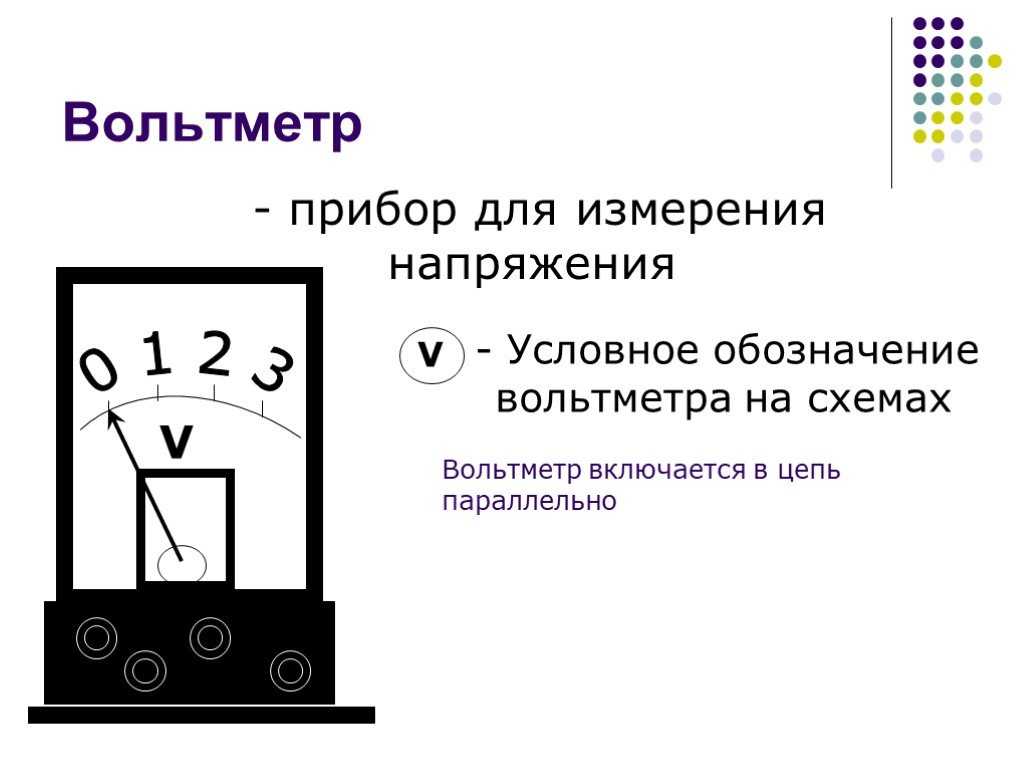 Амперметр на схемах обозначается