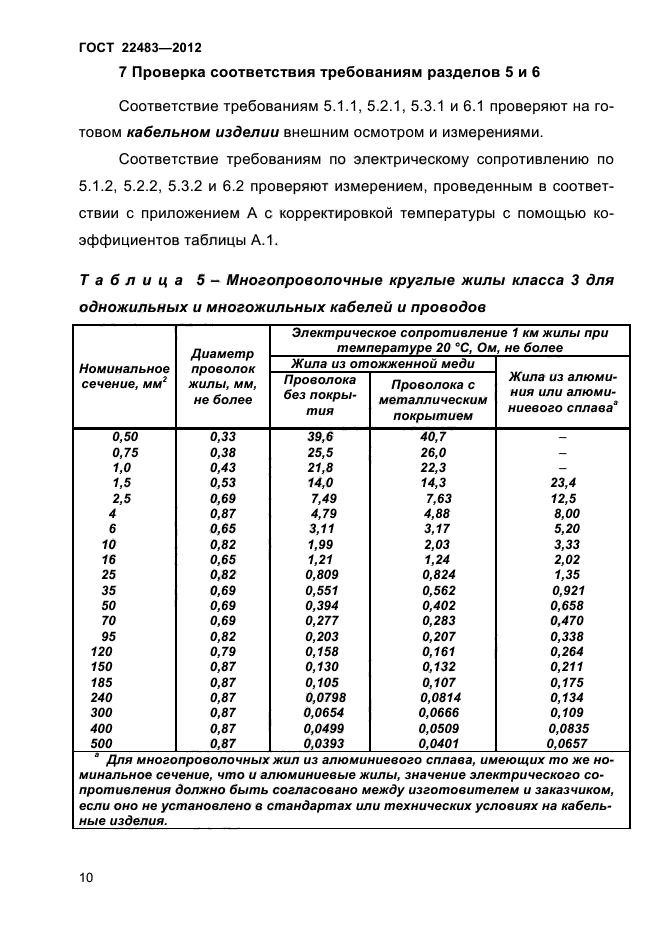 Какое сопротивление провода