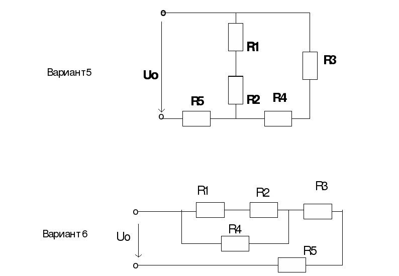 Смешанная цепь. Расчет цепей со смешанным соединением резисторов. Эквивалентное сопротивление при смешанном соединении. Схема соединения 5 резисторов. Эквивалентная схема для смешанного соединения.