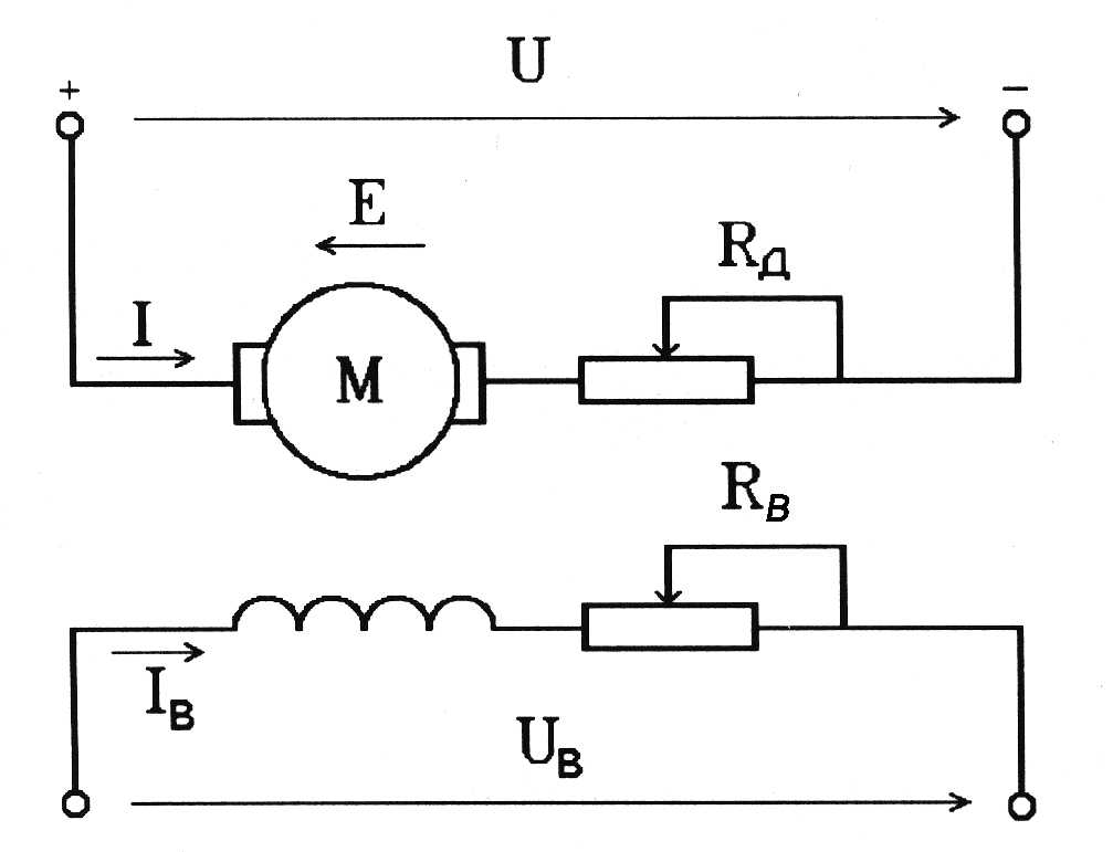 Электродвигатель 220в постоянного тока схема подключения