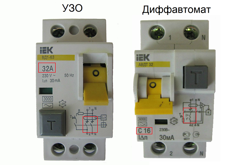 Автоматические выключатели дифференциальной защиты. УЗО 30 ма схема и диф автомат. Вд1-63 IEK УЗО или дифавтомат. IEK c16 автомат авдт32 механизм. Диф автомат 16 схема.
