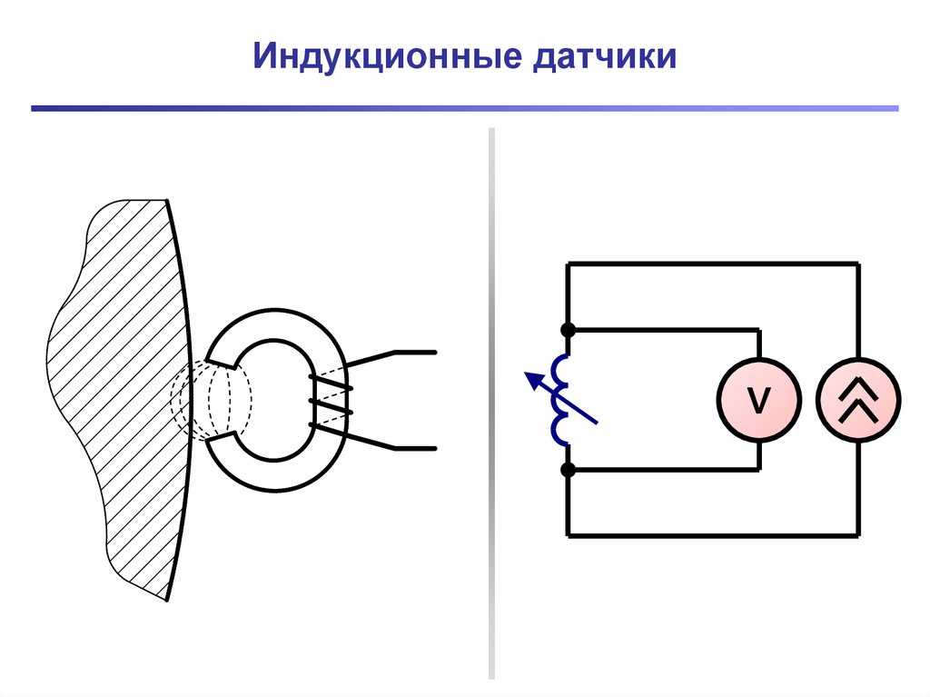 Индуктивный датчик схема