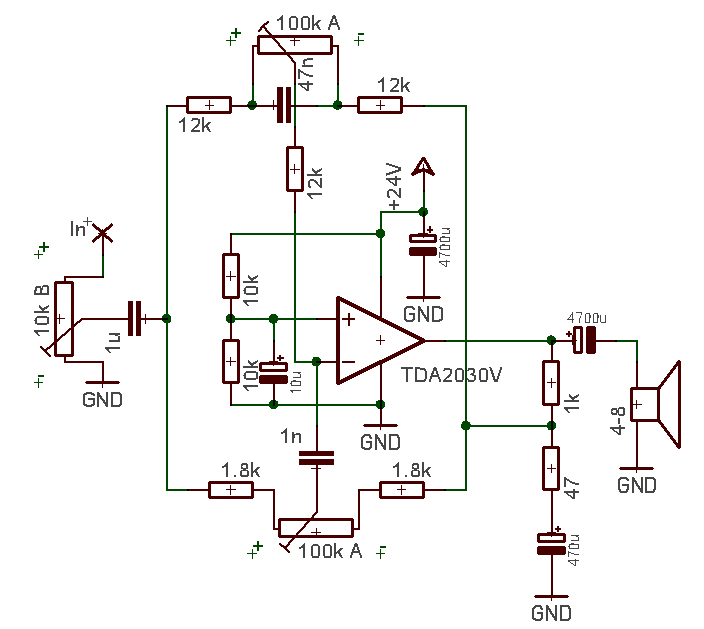 Tda7499 схема усилителя с однополярным питанием