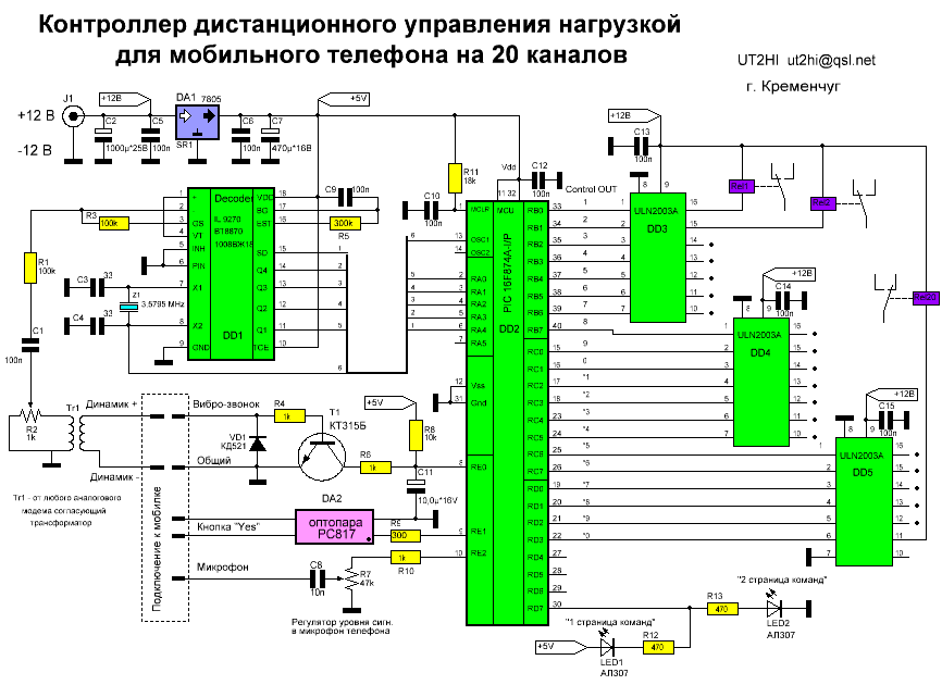 Электронные схемы для управления внешними устройствами это