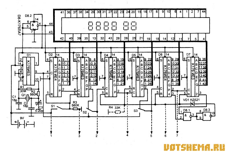 К176ие2 описание и схема включения