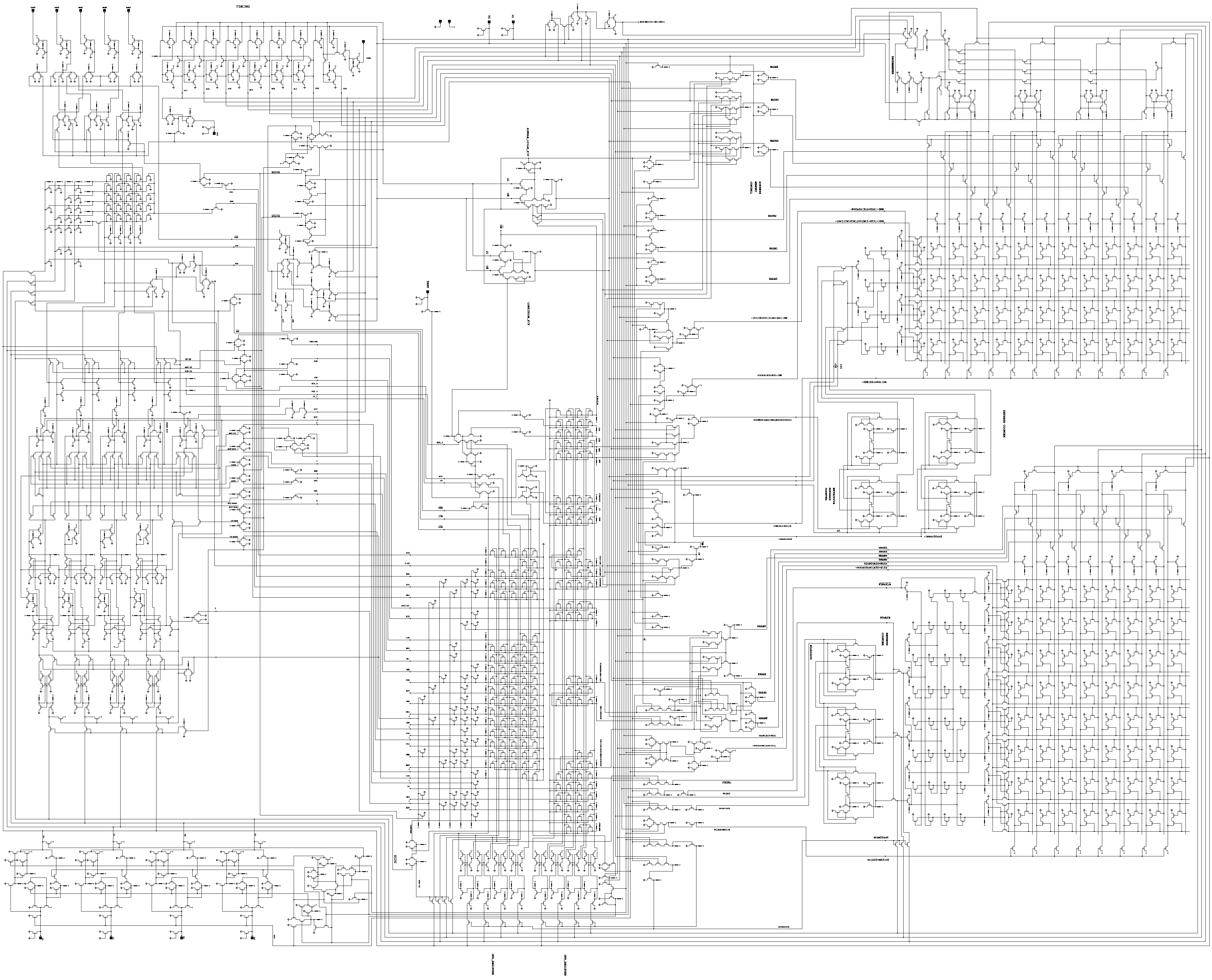 Intel 4004 schematic