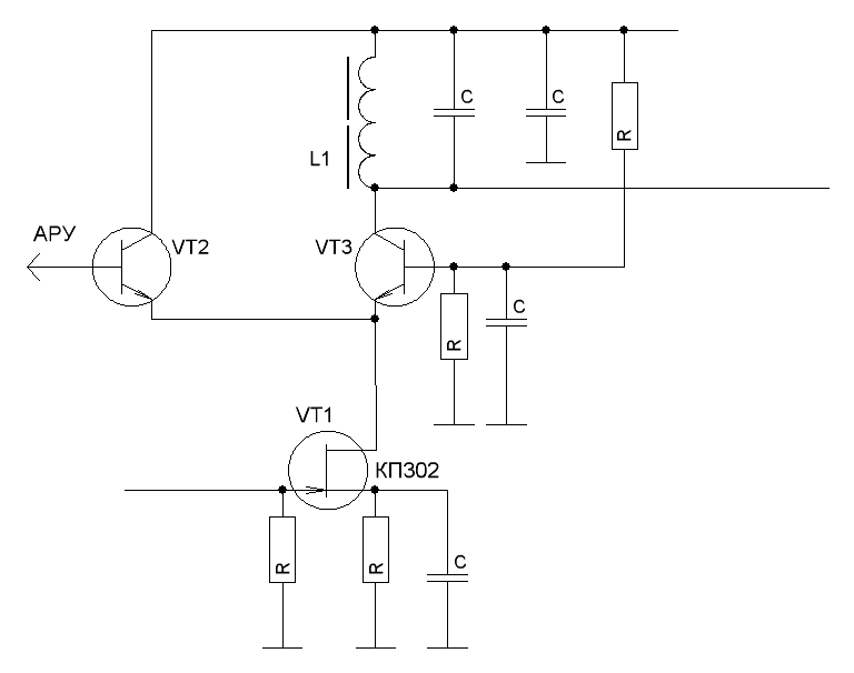 Схемы ару на транзисторах своими руками