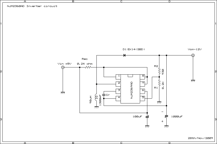 Uc3843bl схема включения