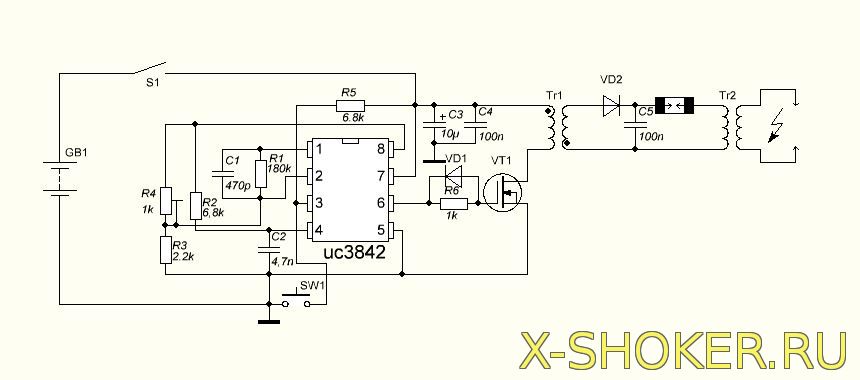 Блок питания на 3842 схема - 95 фото
