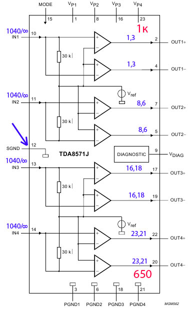 Cs8571e схема включения