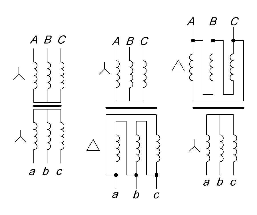 Треугольник на схеме электрической