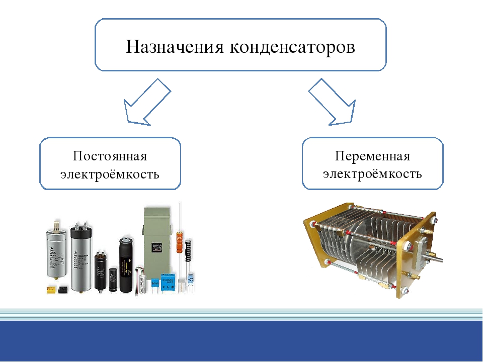 Назначение конденсатора в схеме