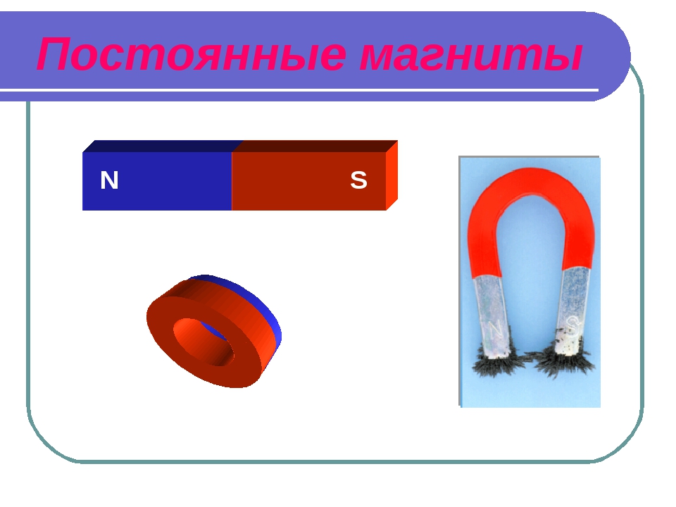 Презентация постоянные магниты 8 класс