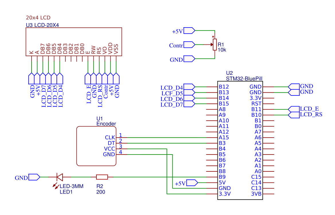 4 4x 20. LCD дисплей 20x4 на stm32. Stm32 Blue Pill LCD display. Stm32f для светодиодного экрана. Подключить энкодер stm32.