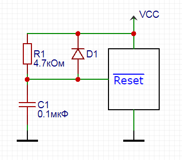 Atmega328p схема подключения