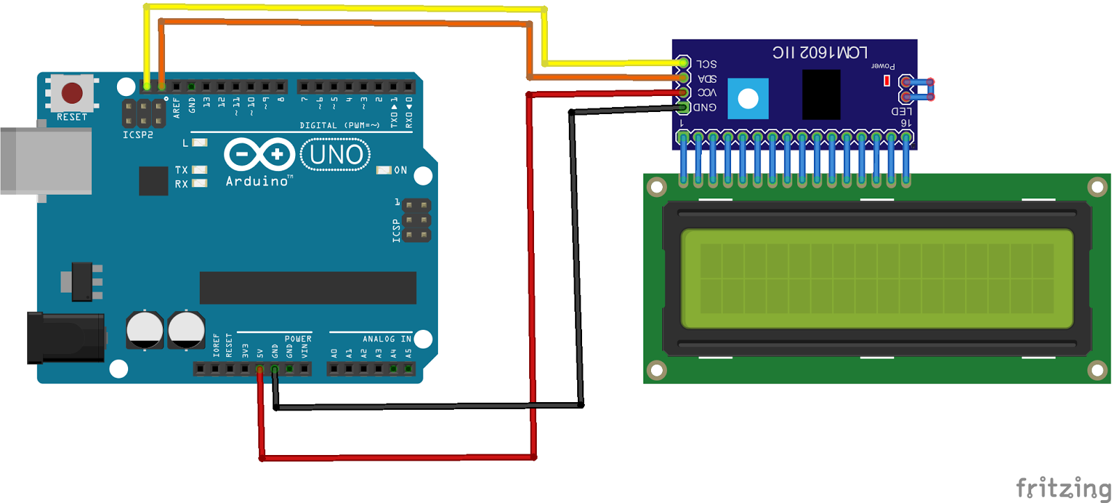 Дисплей ардуино i2c fritzing. Ардуино уно i2c. LCD 1602 подключение к ардуино. Экран ардуино i2c.