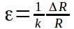 strain gauge formula