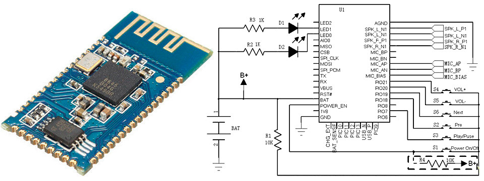 Bk8000l bluetooth схема подключения