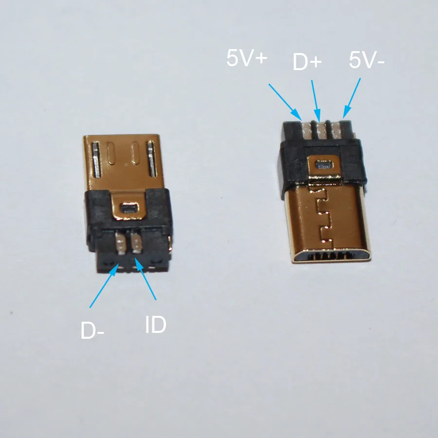 Схема разъема микро usb