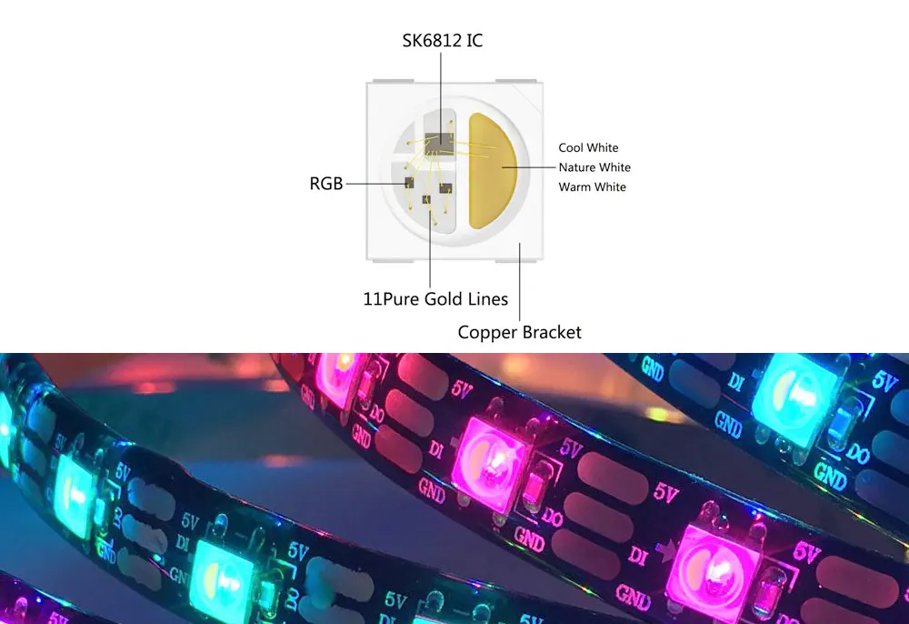 Приложение для светодиодной ленты. Адресные светодиоды ws2812b. Лента sk6812 адресная светодиодная. Светодиод адресный RGBW. RGBW лента отличия RGB.