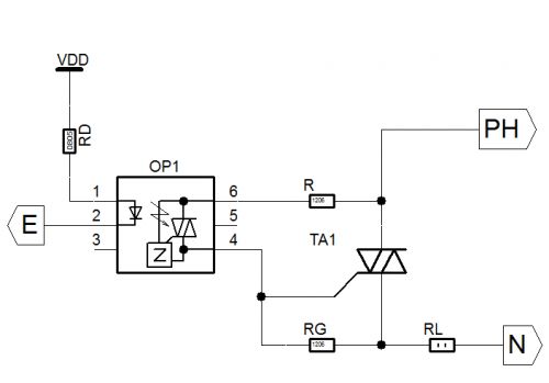 Bta41 800b схема включения