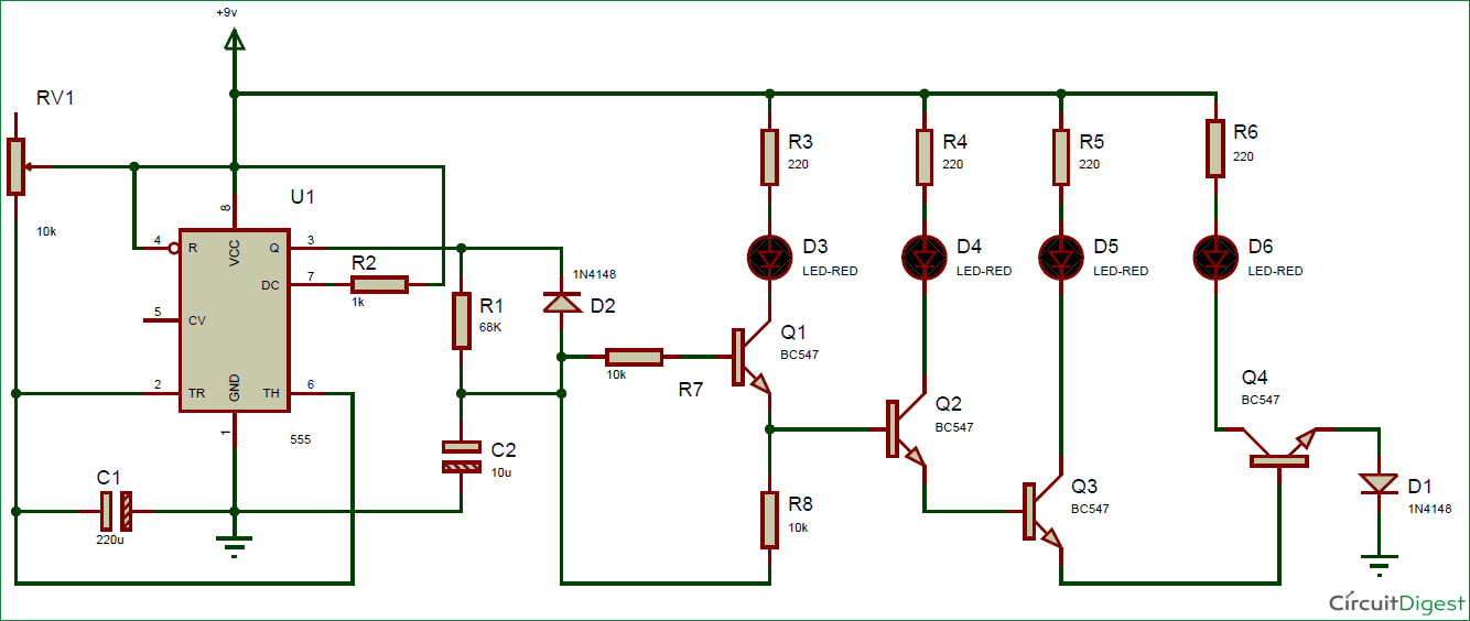 Bike-car-Turning-Signal-Indicator-Circuit-using-555-circuit-diagram