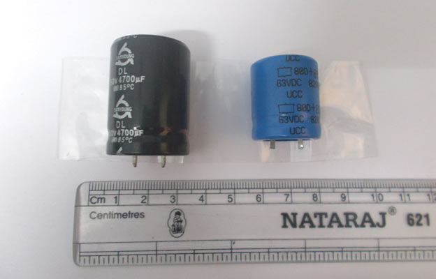 High Capacitance Medium Voltage Electrolytic Capacitors