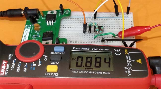 Testing Differential Amplifier Circuit