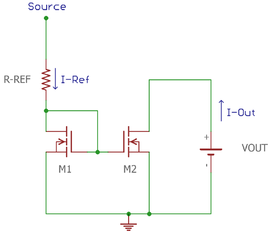 Current Mirror Circuit using MOSFET