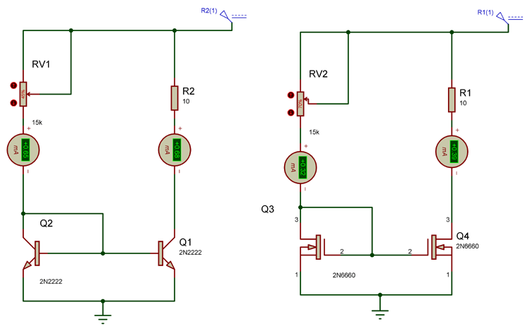 Practical Model for Current Mirror Circuit
