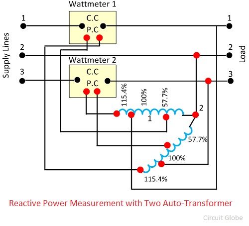 reactive-power-measurement-with-two-auto-transformer