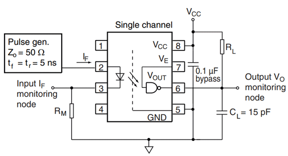 6N137 Application Circuit