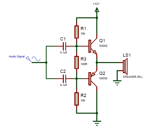 S8050 Transistor Circuit Diagram