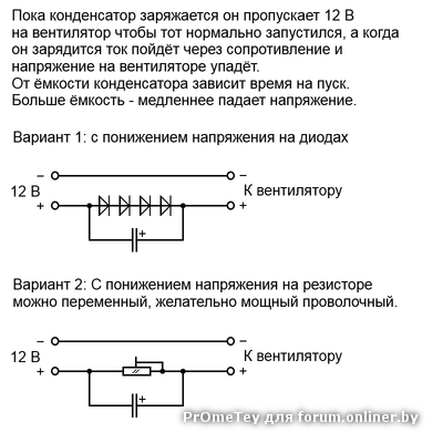 Расчет времени разряда конденсатора