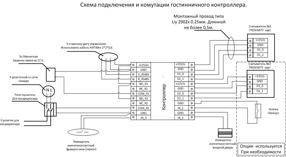 Схема подключения кондиционера в квартире электрическая схема