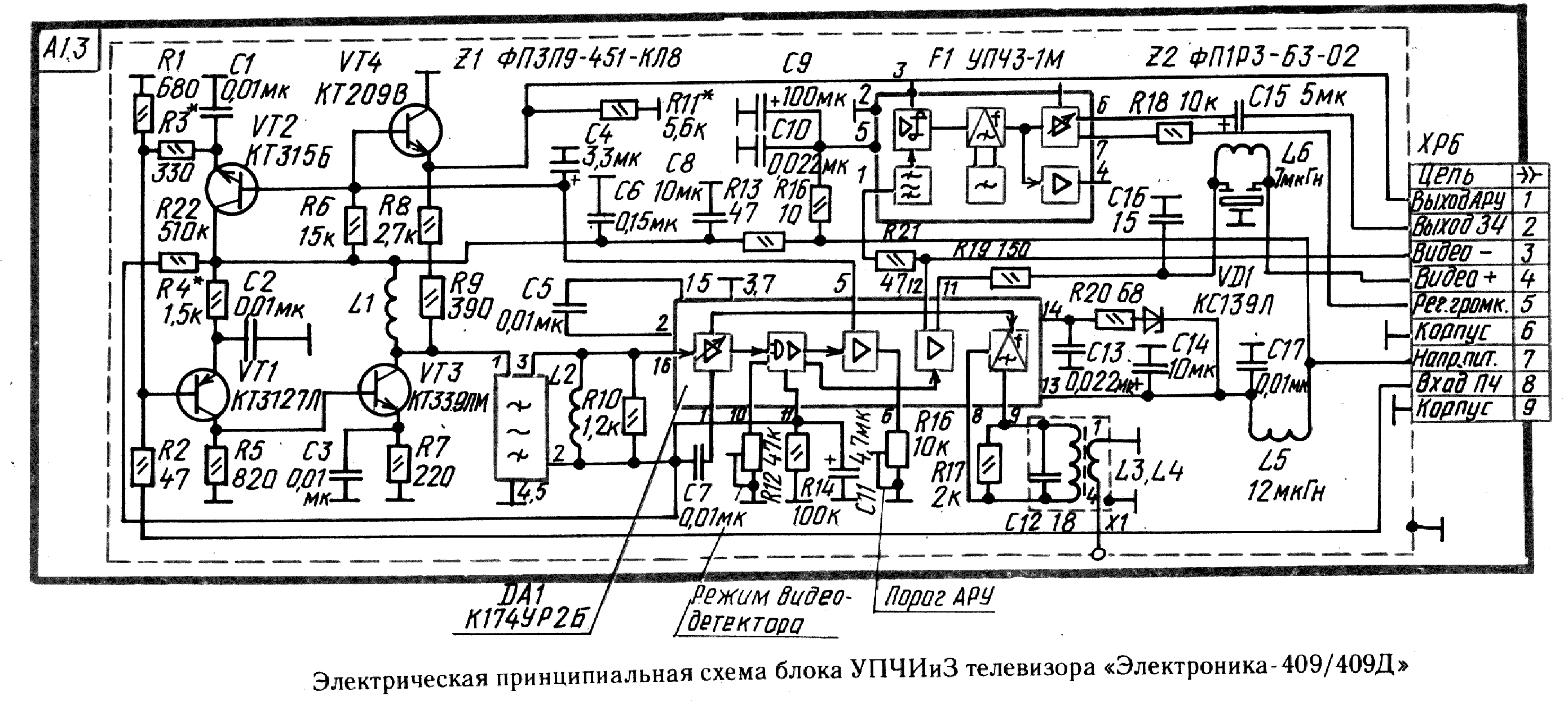 Схема Д1